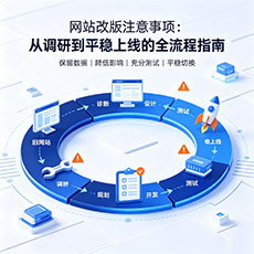 肇庆建站-网站改版注意事项：从调研到平稳上线的全流程指南
