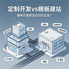肇庆建站-定制开发vs模板建站：哪种方案更适合你的企业？