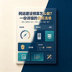 广宁建站-网站建设预算怎么做?一份详细的费用清单