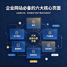 肇庆建站-企业网站必备的六大核心页面