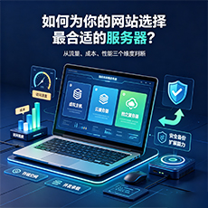 肇庆建站-如何为你的网站选择最合适的服务器？
